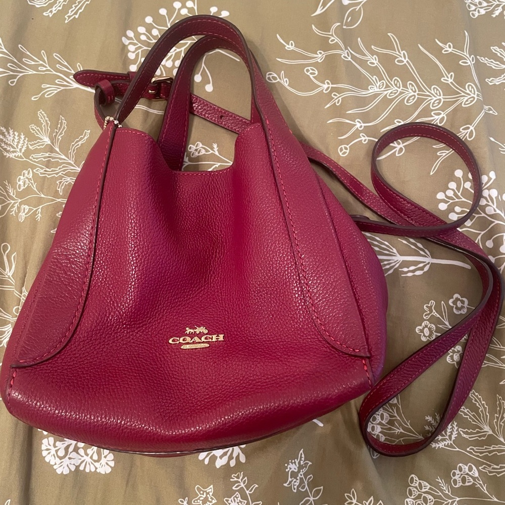 Red Coach Crossbody Purse